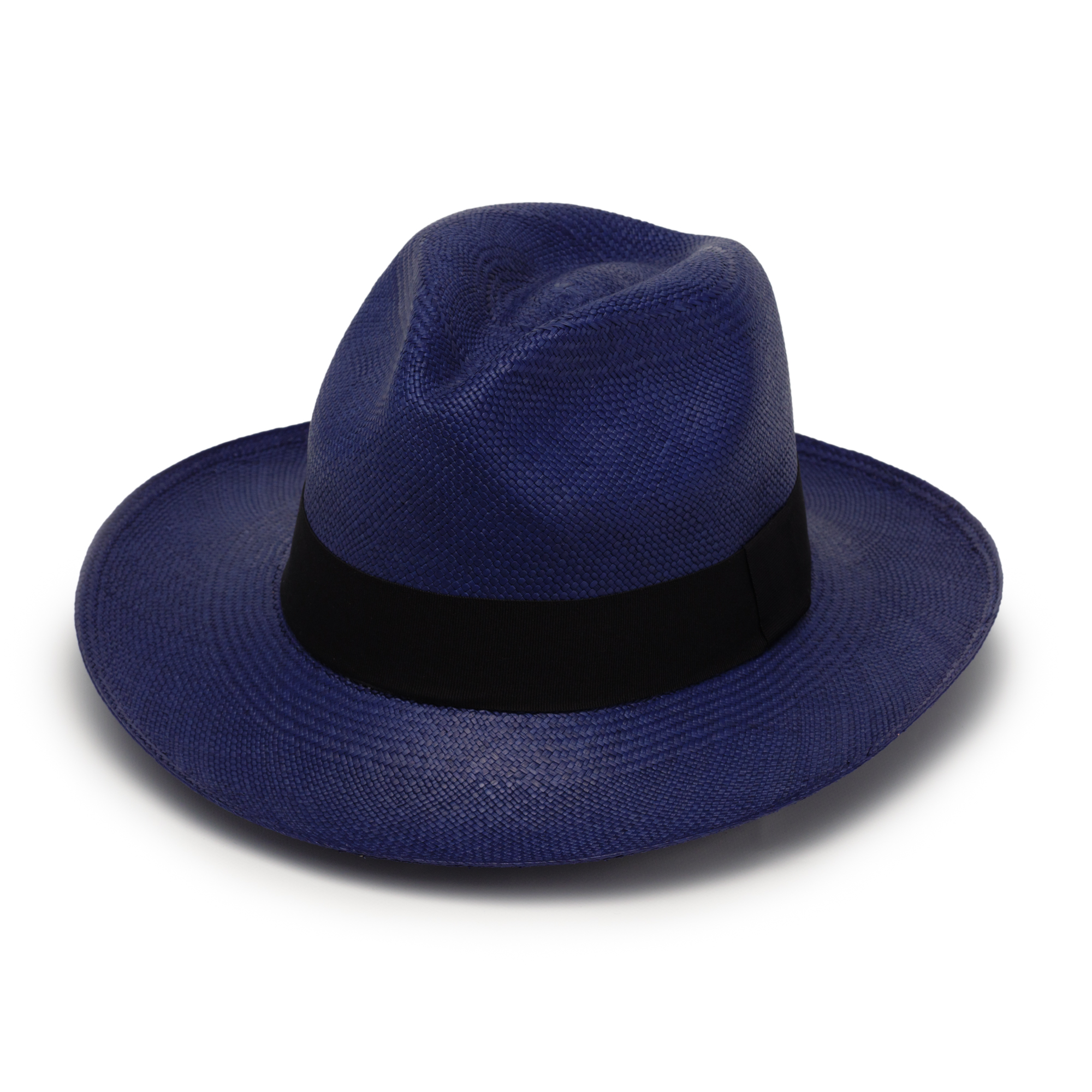 electric blue fedora